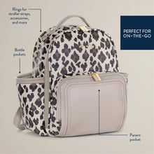 Load image into Gallery viewer, Leopard Itzy Mini Plus Backpack Diaper Bag