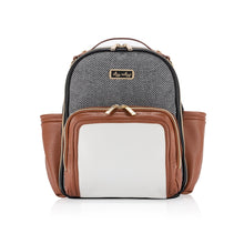 Load image into Gallery viewer, Coffee & Cream Itzy Mini Plus Diaper Bag Backpack
