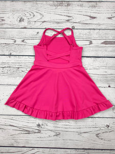 Hot Pink Athletic Dress