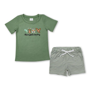This is God's Country Toddler set