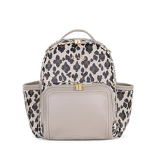 Load image into Gallery viewer, Leopard Itzy Mini Plus Backpack Diaper Bag

