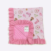Load image into Gallery viewer, Pink Cowgirl Blanket
