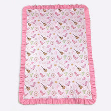 Load image into Gallery viewer, Pink Cowgirl Blanket
