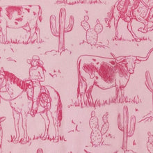 Load image into Gallery viewer, Pink Western Girls Dress
