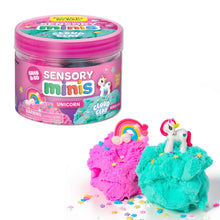 Load image into Gallery viewer, Sensory Mini Play Kit Jar with Cloud Clay: Unicorn Theme
