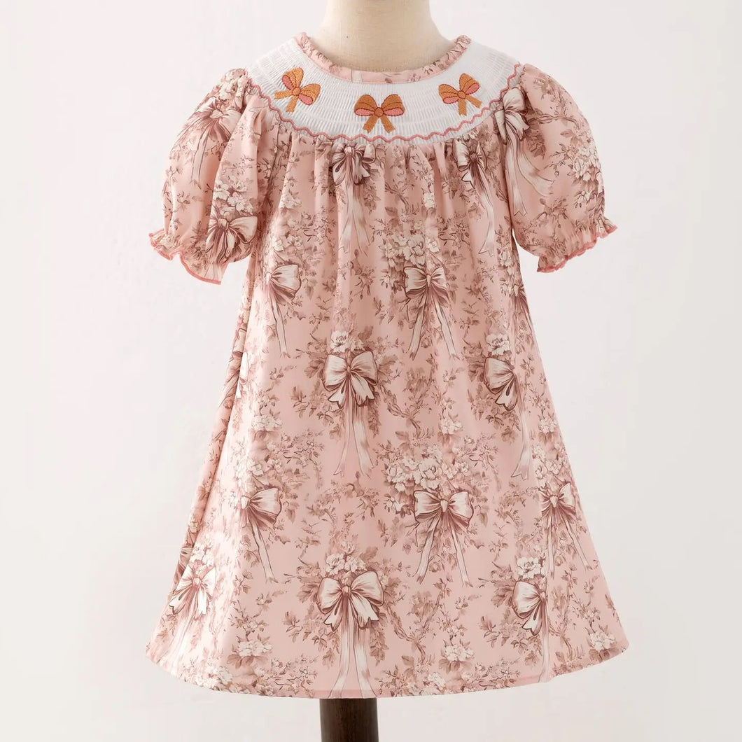 Haze Waverly Smocked Girls Dress