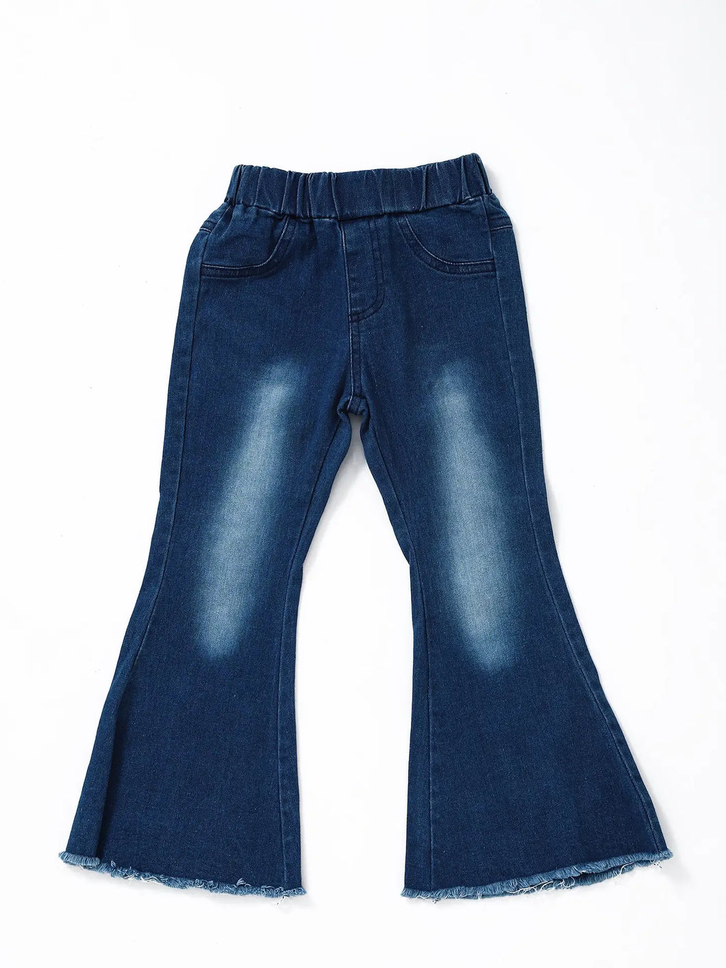 Baby Washed Blue Flare Jeans