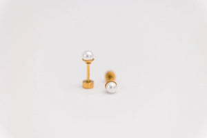 Pearl Stud Earrings