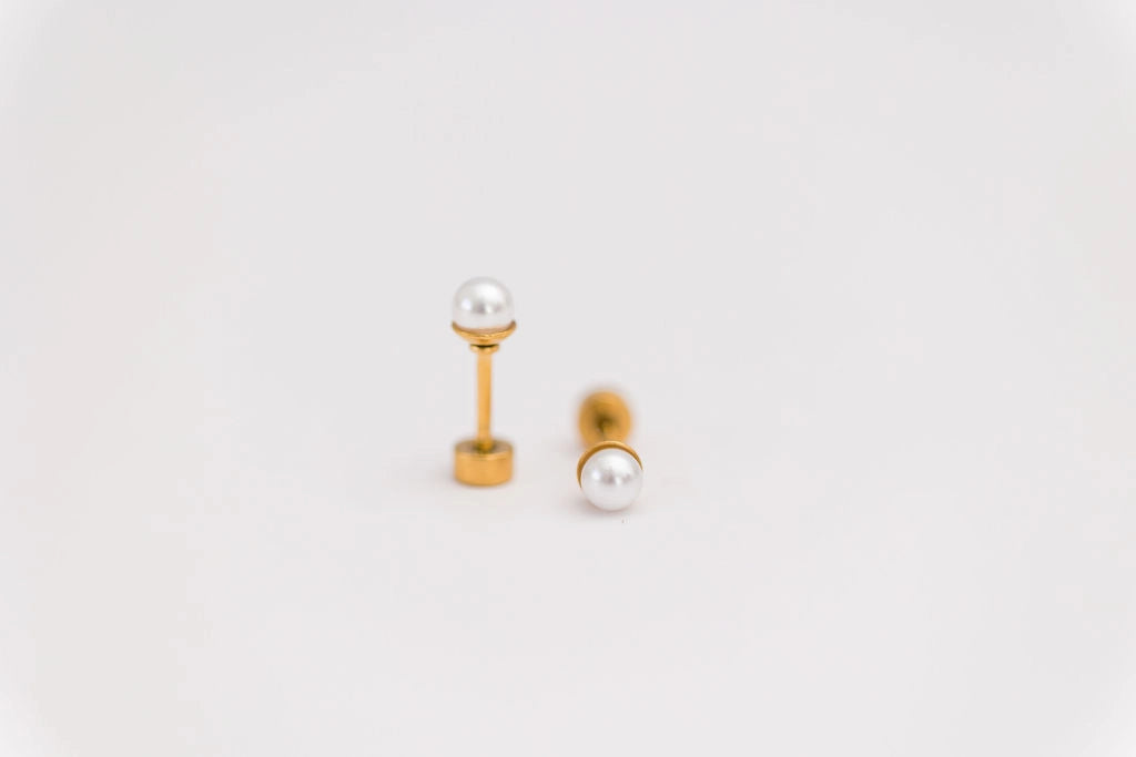 Pearl Stud Earrings
